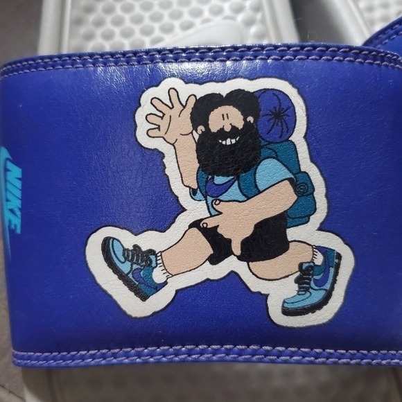 Nike Benassi JDI Print ACG Mens Size 7 Slides Obsidian hiking  [631261-038] - Picture 3 of 5